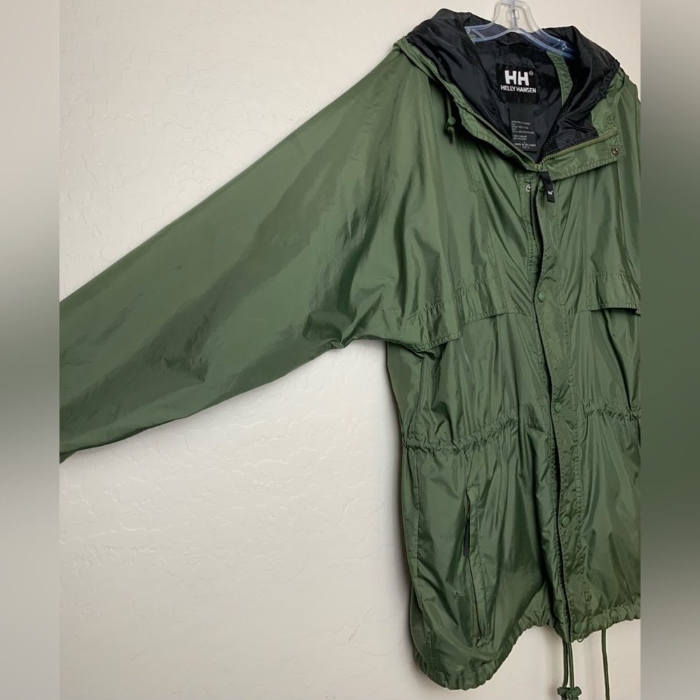 Helly Hansen Packable Jacket Lined Windbreaker Te… - image 3